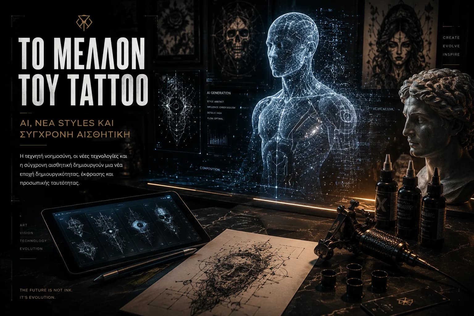 Το μέλλον του tattoo: AI, νέα styles και σύγχρονη αισθητική